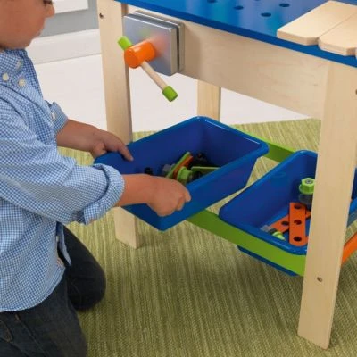 KidKraft Werkbank Deluxe Mit Zubehör 7 KidKraft Werkbank Deluxe Mit Zubehör – Bild 5