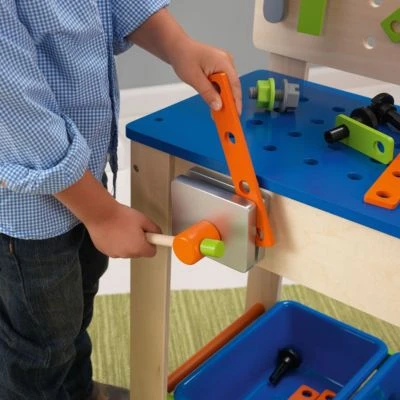KidKraft Werkbank Deluxe Mit Zubehör 8 KidKraft Werkbank Deluxe Mit Zubehör – Bild 6