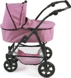 CHIC 2000 Kombi-Puppenwagen 3 In 1 Emotion All In, Jeans Pink -Kinder Verkauf 6681585 03