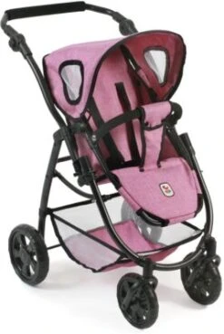 CHIC 2000 Kombi-Puppenwagen 3 In 1 Emotion All In, Jeans Pink -Kinder Verkauf 6681585 04