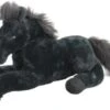 Sweety-Toys Sweety Toys 5185 XXL Plüsch Pferd Fohlen Schwarz Fohlen Kuschelweich Plüschpferd -Kinder Verkauf 6962787 01
