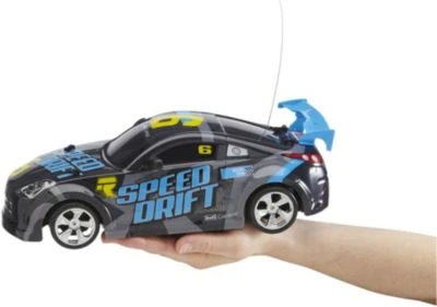 RC Drift Car "Speed Drift" Mit 2 Satz Reifen, Wechsel Die Reifen Zum Driften Oder Mit Profil Für Die Straße, Revell Control Ferngesteuertes Auto, 31 Cm 4 RC Drift Car "Speed Drift" Mit 2 Satz Reifen, Wechsel Die Reifen Zum Driften Oder Mit Profil Für Die Straße, Revell Control Ferngesteuertes Auto, 31 Cm – Bild 2