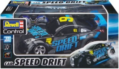 RC Drift Car "Speed Drift" Mit 2 Satz Reifen, Wechsel Die Reifen Zum Driften Oder Mit Profil Für Die Straße, Revell Control Ferngesteuertes Auto, 31 Cm 6 RC Drift Car "Speed Drift" Mit 2 Satz Reifen, Wechsel Die Reifen Zum Driften Oder Mit Profil Für Die Straße, Revell Control Ferngesteuertes Auto, 31 Cm – Bild 4