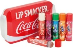Embb EMPEAK MARKWINS BEAUTY BRANDS LiP SMACKER Coca Cola Geschenkdose Mit 6 Lippenpflegestiften, 24g