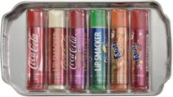 Embb EMPEAK MARKWINS BEAUTY BRANDS LiP SMACKER Coca Cola Geschenkdose Mit 6 Lippenpflegestiften, 24g -Kinder Verkauf 8516239 03