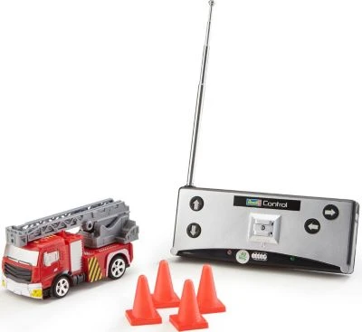 Mini RC Car Feuerwehrauto, Revell Control Ferngesteuertes Auto In Dosenverpackung, 8,5 Cm 4 Mini RC Car Feuerwehrauto, Revell Control Ferngesteuertes Auto In Dosenverpackung, 8,5 Cm – Bild 2